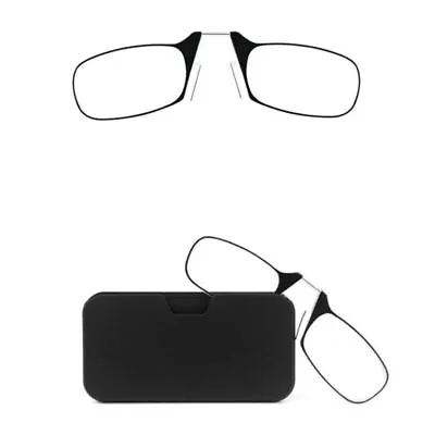 Ultra Thin Reading Glasses Nose Clip Optics Presbyopic +1.0 +1.5 +2.0 +2.5 +3.0* • $7.39