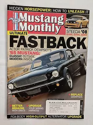 Mustang Monthly Magazine May 2008 Replace Dashpads-M295 • $10.99