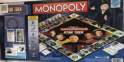 Star Trek Monopoly Continuun Edition 2009 • $89.99