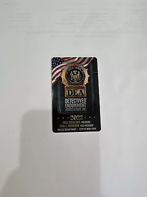 Detective Endowment Association DEA PBA LBA  NYPD Cards 2022 • $24.99