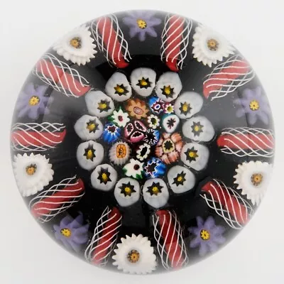 A Paul Ysart Ten Spoke Radial Close Packed Paperweight C1950 • £315