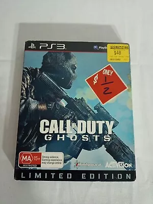 Sony Playstation 3 PS3 Game - Call Of Duty: Ghosts (Limited Edition)  • $16.95