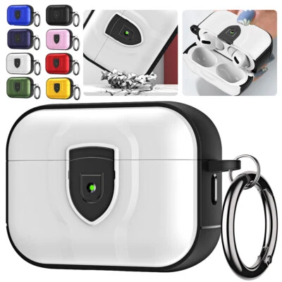 For Apple Airpods Pro 1/2/3 2022 Case Armor Heavy Duty Shockproof Keychain Cover • $8.37