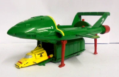 £14.95 • Buy VINTAGE  1992  MATCHBOX THUNDERBIRDS THUNDERBIRD 2 With THUNDERBIRD 4