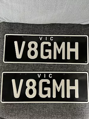 Victorian Personalised Number Plates V8GMH Brand New • $1200