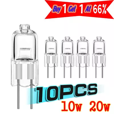 10Pcs G4 Halogen Bulbs 10W 20W 12V Warm White Capsule Lights Bi-Pin Corn Lamps • £3.30