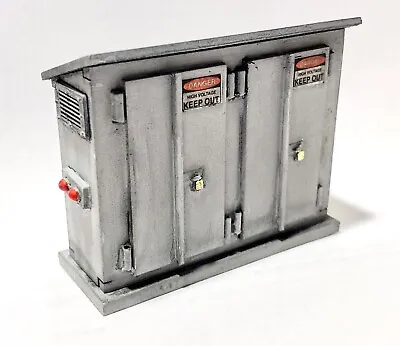 KIT - Electrical Relay Cabinet O Scale (1:48) Custom Designed Handcrafted • $16.85