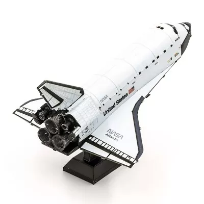 Fascinations Metal Earth SPACE SHUTTLE ATLANTIS 3D Steel DIY Model Kit MMS211A • $12.95