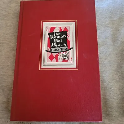 The Franklin Library Mystery: The Roman Hat Mystery By Ellery Queen - 1989 L New • $19.99