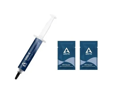 ARCTIC MX-4 20g 2024 Thermal Compound Paste 20g PC Consoles & 2 Free CPU Wipes • £11.77