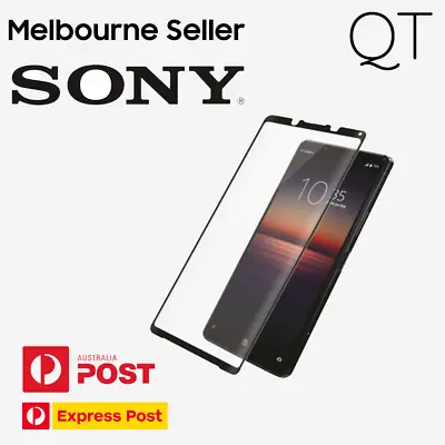 $4.99 • Buy Tempered Glass Screen Protector/Film For Sony Xperia 1 II 2 Z5 Z3 Compact Back