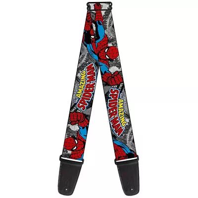 MARVEL COMICS Guitar Strap - THE AMAZING SPIDER- Man WSPD033 • $24.85