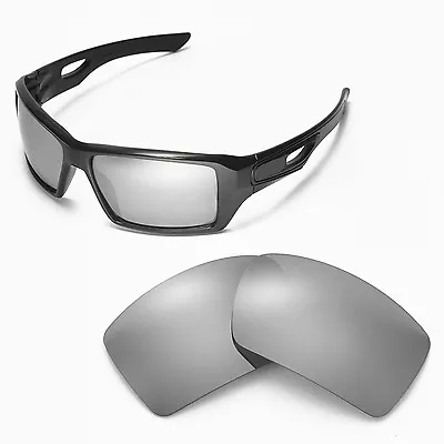 New WL Polarized Titanium Replacement Lenses For Oakley Eyepatch 2 Sunglasses • $16.99