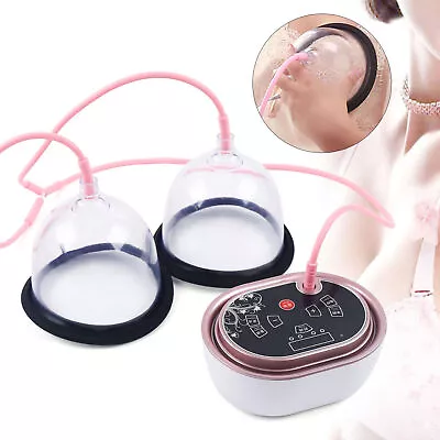 $54.15 • Buy Electric Breast Enlargement Pump Vacuum Therapy Body Massage Cupping Machine