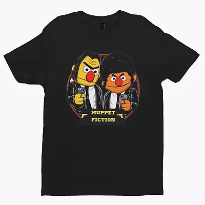 Muppet Fiction T-Shirt - Comedy Retro Cool 90s Movie Film TV Funny Pulp Animal • £10.79