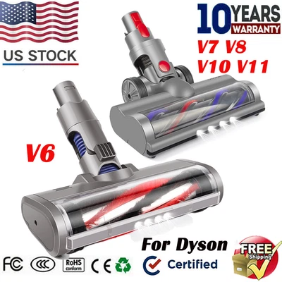 $30.99 • Buy Motorized Floor Brush Head For Dyson V6 V7 V8 V10 V11 Vacuum Cleaner Carpet New