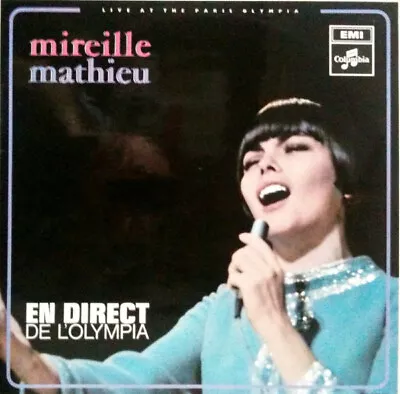 Mireille Mathieu - En Direct De L'Olympia - Used Vinyl Record - H12z • $24.72