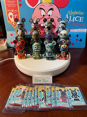 Disney Vinylmation 3” Robot Series 1 Full Set *FREE SHIPPING* RARE! • $75