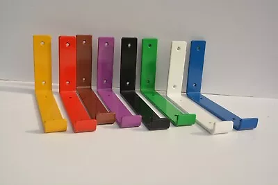 Shelf Brackets Heavy Duty  Scaffold Industrial Powder Coated Colours Metal SS/SU • £14.89
