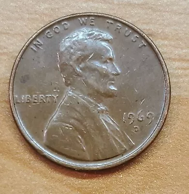 Lincoln Memorial Penny 1969 D Floating-roof Penny MULTIPLE ERROR COIN • $750