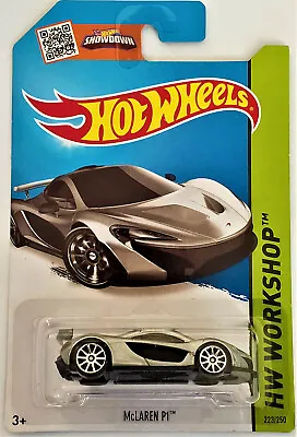 2015 Hot Wheels Workshop - #223 Mclaren P1 - Long Card • $12