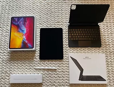 IPad Pro 2 11  1 TB 2020 Wifi Slate Grey 2nd Gen + Magic Keyboard + Apple Pencil • £650