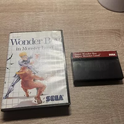 Sega Master System SMS SUPER WONDER BOY IN MONSTER LAND • $29.08