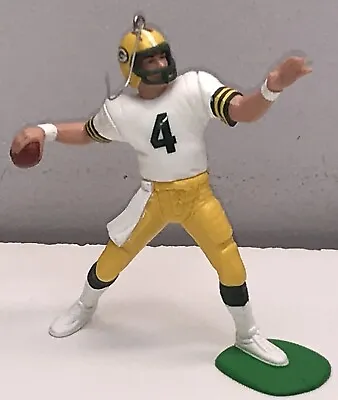 NFL Starting Lineup Packers Brett Favre Football Christmas Ornament Figurine Toy • $14.99