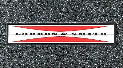 Gordon & Smith G&S CLASSIC BAR Skateboard Sticker Red/black G&S Reissue 6.5in Si • $7.95