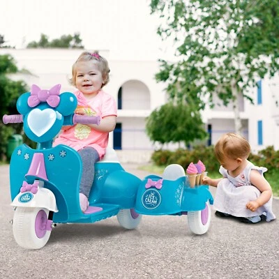 6V Battery Powered Kids Ride On Scooter Ride On Scooter Toy For Children Gift • £73.95