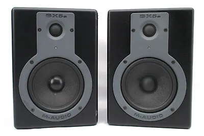 PAIR Of M-Audio Studiophile BX5a Powered Studio Monitor Speakers #832 • $129.99