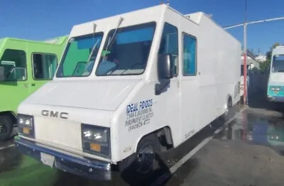 1990 GMC Food Truck With Dual Sinks Flat Grill & Fryer Etc...  Runs Very Good • $45000