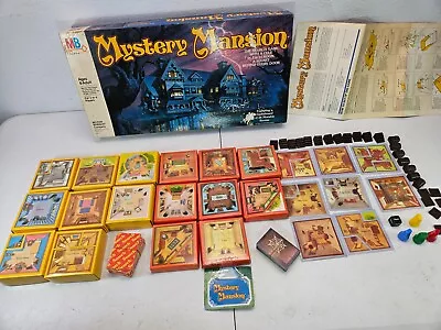 Mystery Mansion Board Game Milton Bradley 1984 Treasure Hunt InComplete READ • $44.99