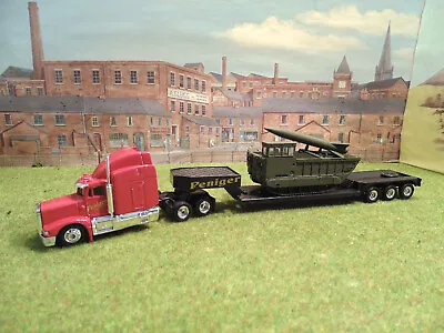 £4.99 • Buy Superb  Ho Gauge HEAVY LOW LOADER  With Army  Load,ho But Usable Oo