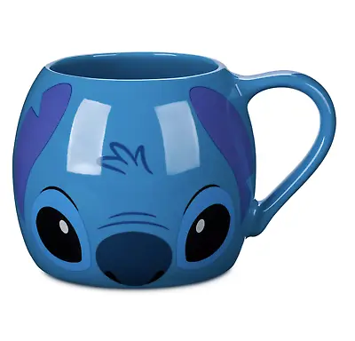 Disney Lilo And Stitch Mouth Design On Bottom Ceramic Coffee Mug New • $28.70