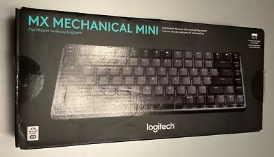 Logitech MX Mechanical Mini Wireless Keyboard - Graphite • $80