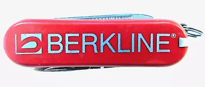 Vintage   Berkline   Advertising  Multi - Tool  Folding  Pocket  Knife - KN-4 • $19.95