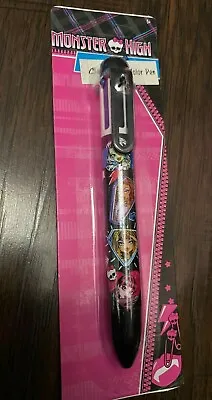 Monster High 6 Color Ink Pen *Brand New & Sealed* Based On Clawsome Doll Figure • $5.97