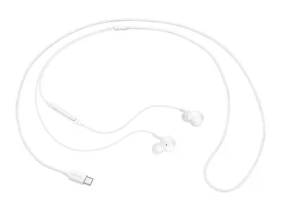 Genuine Samsung USB Type-C AKG Headphones Earphone For USB C Devices - White AU • $39.95