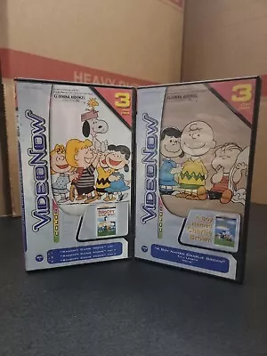 VideoNow A Boy Named Charlie Brown Color 3 Disc Pack And Snoopy Come Home Lot  • $49.50