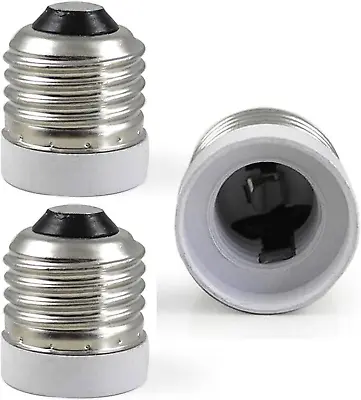 FINELED 3PACK E26 E27 To E17 Socket AdapterMedium Screw To Intermediate Base E1 • $12.52