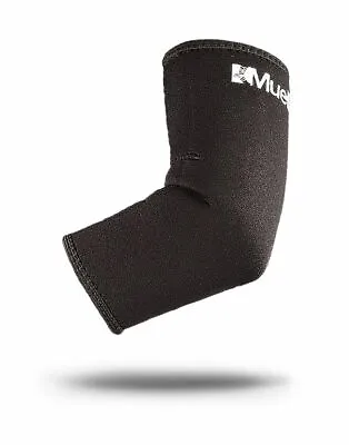 Mueller Elbow Sleeve Soft Contoured Neoprene Blend Extra Long Black • $14.29