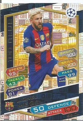 Match Attax Champions League 2017 Limited Edition 100 Club Hth Uk Versions Pick • £0.99