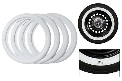 Whitewall Inserts 13'' NEW SET OF 4 Portawall Tyre Trims Flappers 13 Inch • $114.40