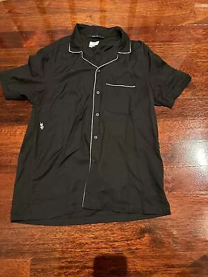 Ksubi Resort Bowler Shirt Size Small Black • $40