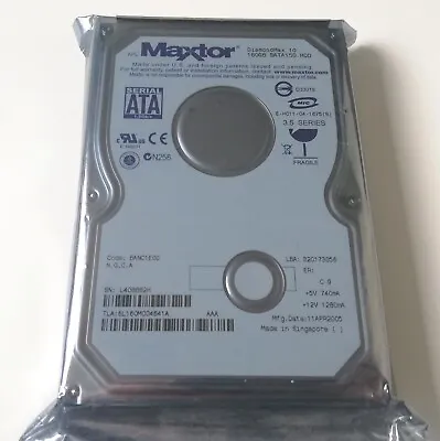 Maxtor DiamondMax 10 160GB 3.5  SATA150 HDD Computer Hard Drive • £49.99