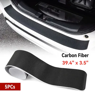 5x Accessories Rubber  41  Car Rear Bumper Protector Trim Strip Trunk Sill Guard • $17.57