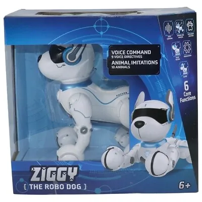 £49.98 • Buy Ziggy The Robo Dog Kids Interactive Toy Voice Commands Animal Pet Electronic