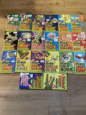 Horrible Science - Bulging Box Of Books 20 Book Box Set Nick Arnold Scholastic • £0.99