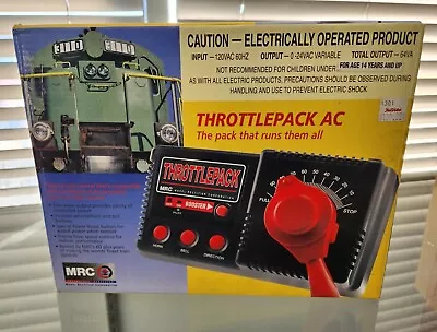 Mrc Throttlepack Ac The Pack That Runs Them All Model #0001301 Trains With Box!! • $99.95